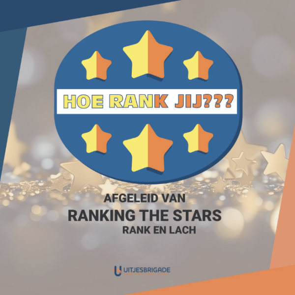 Hoe rank jij? (Afgeleid van Ranking the Stars)