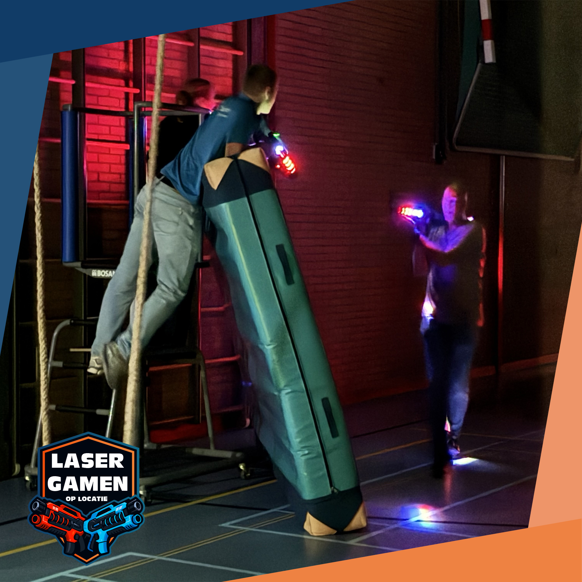 Laser gamen op locatie