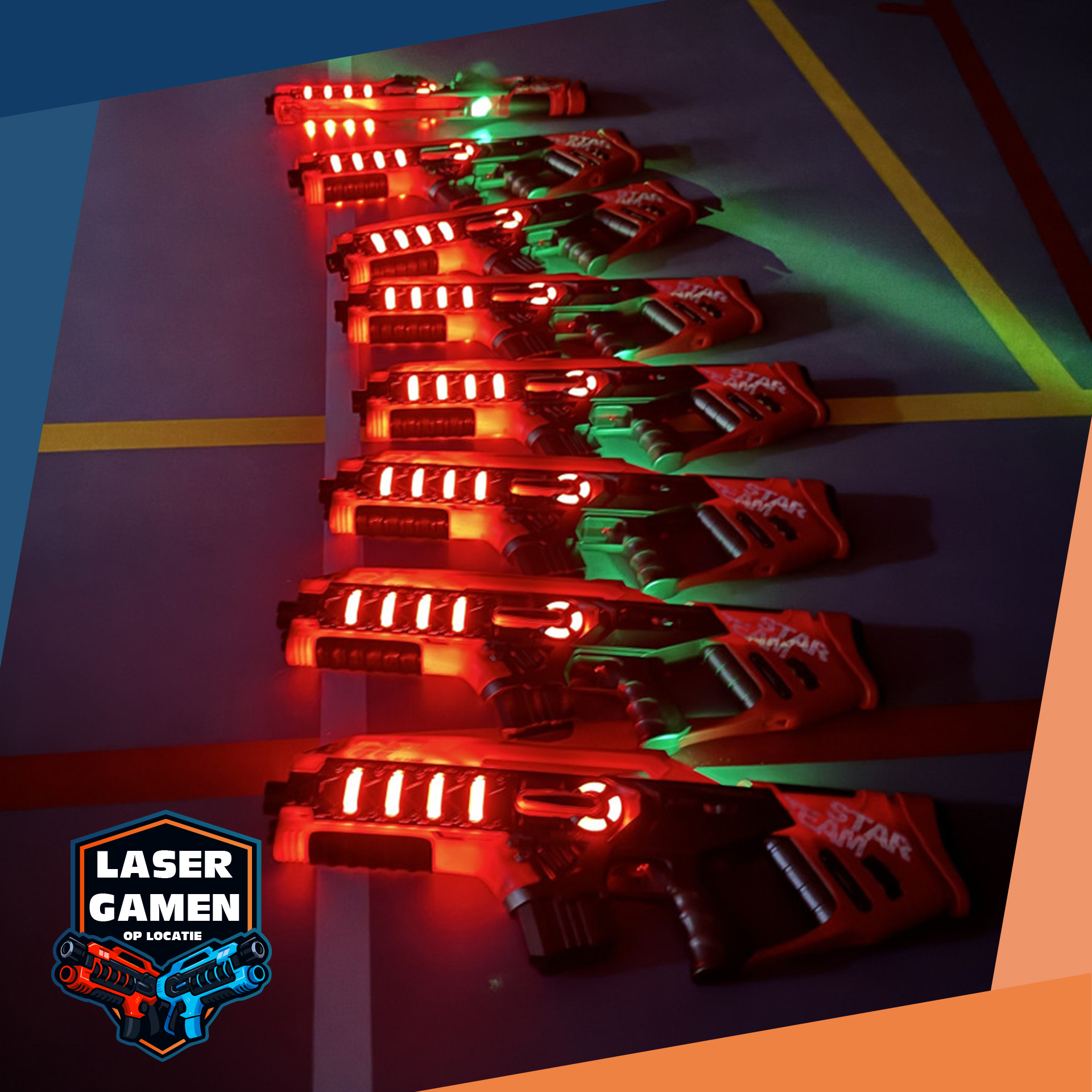 Laser gamen op locatie - Afbeelding 3