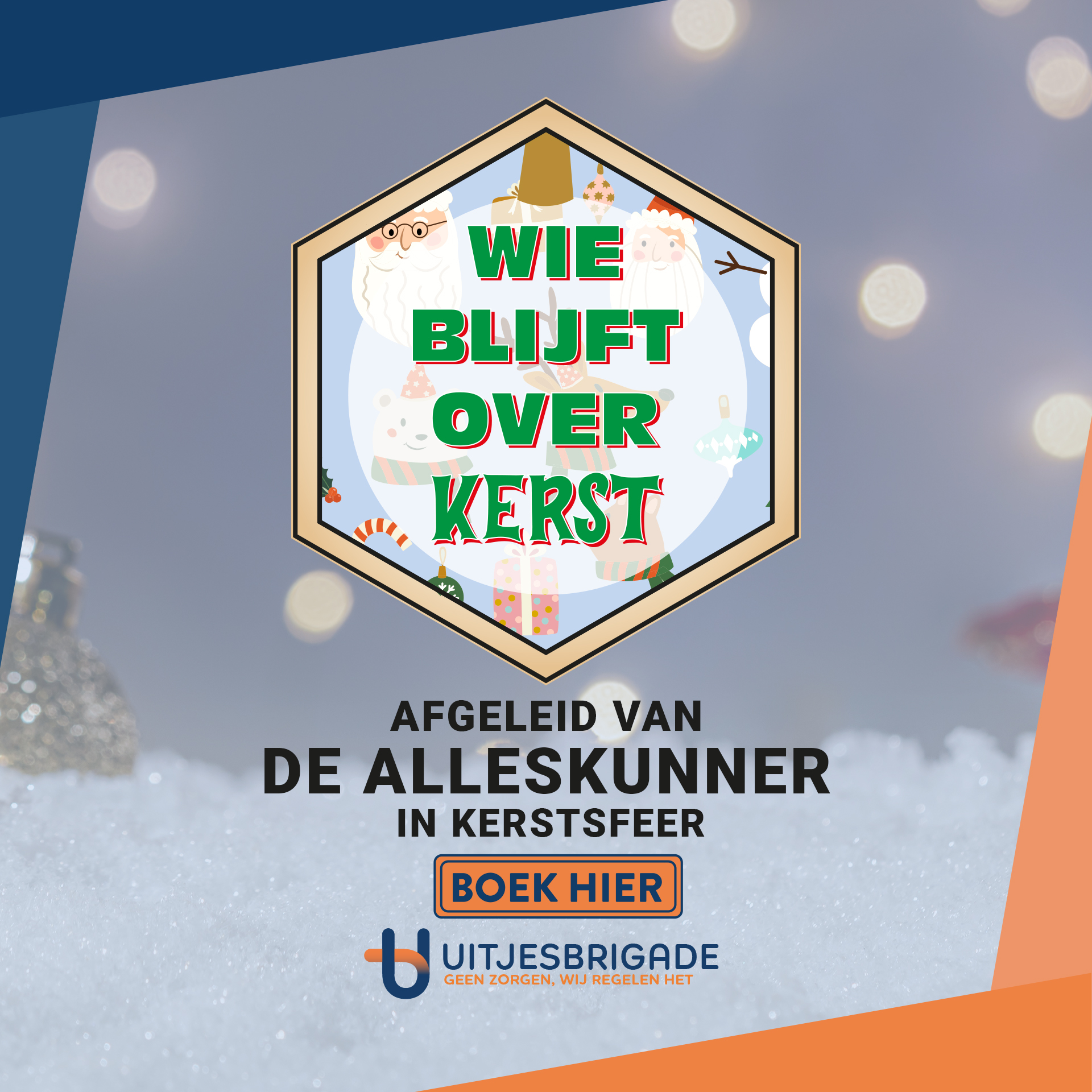 🎄 Wie blijft over? – Kersteditie! 🎄